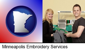 Minneapolis, Minnesota - embroidery services company employees