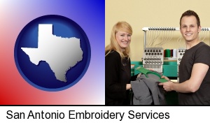San Antonio, Texas - embroidery services company employees