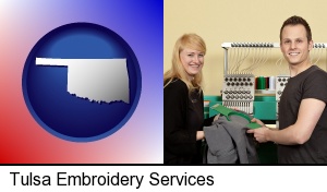 Tulsa, Oklahoma - embroidery services company employees