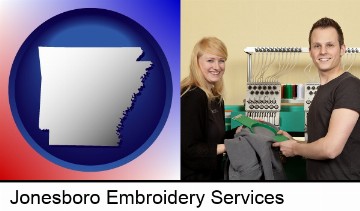 embroidery services company employees in Jonesboro, AR